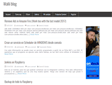 Tablet Screenshot of blog.walii.es